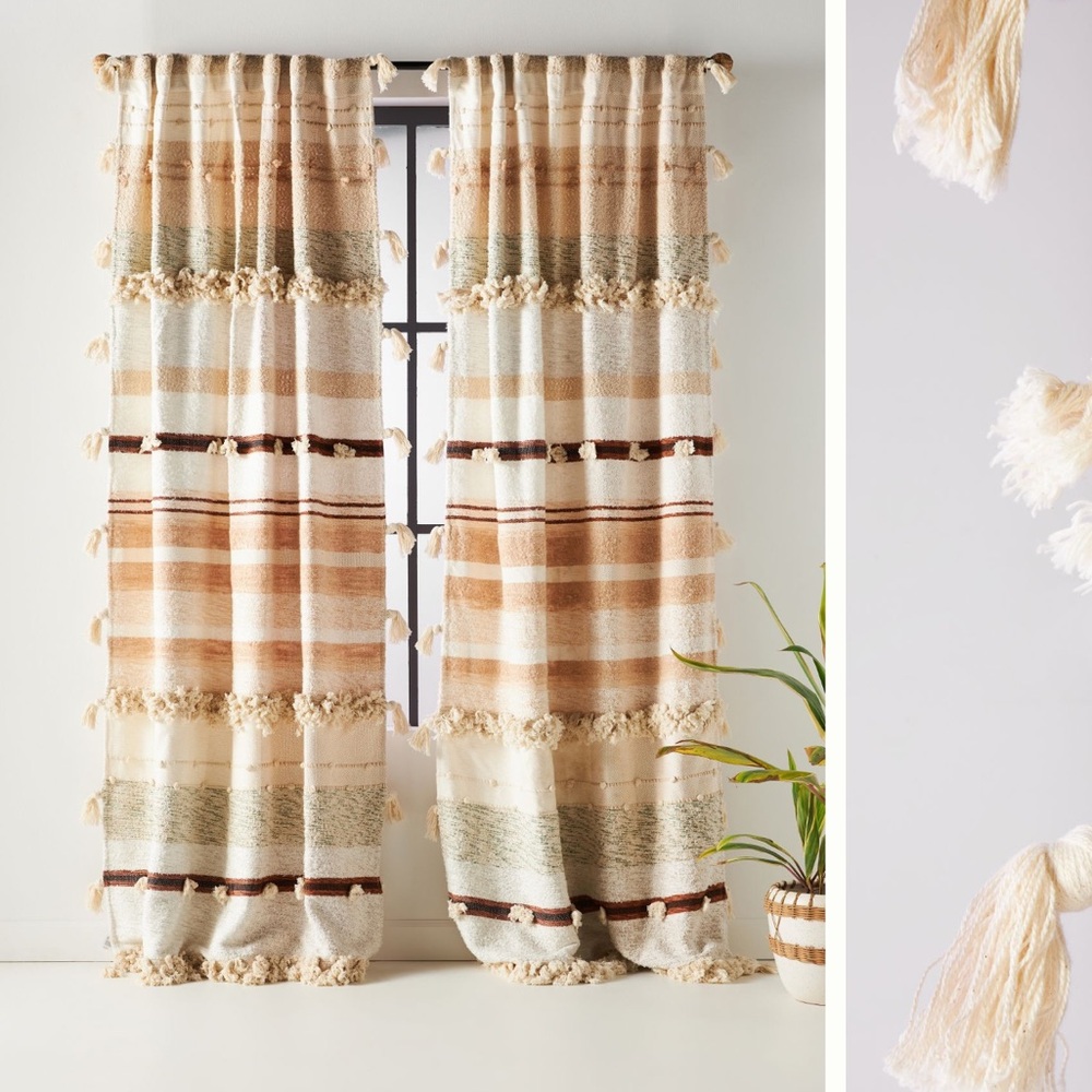 COPY - Anthropologie All Roads curtain panels x2